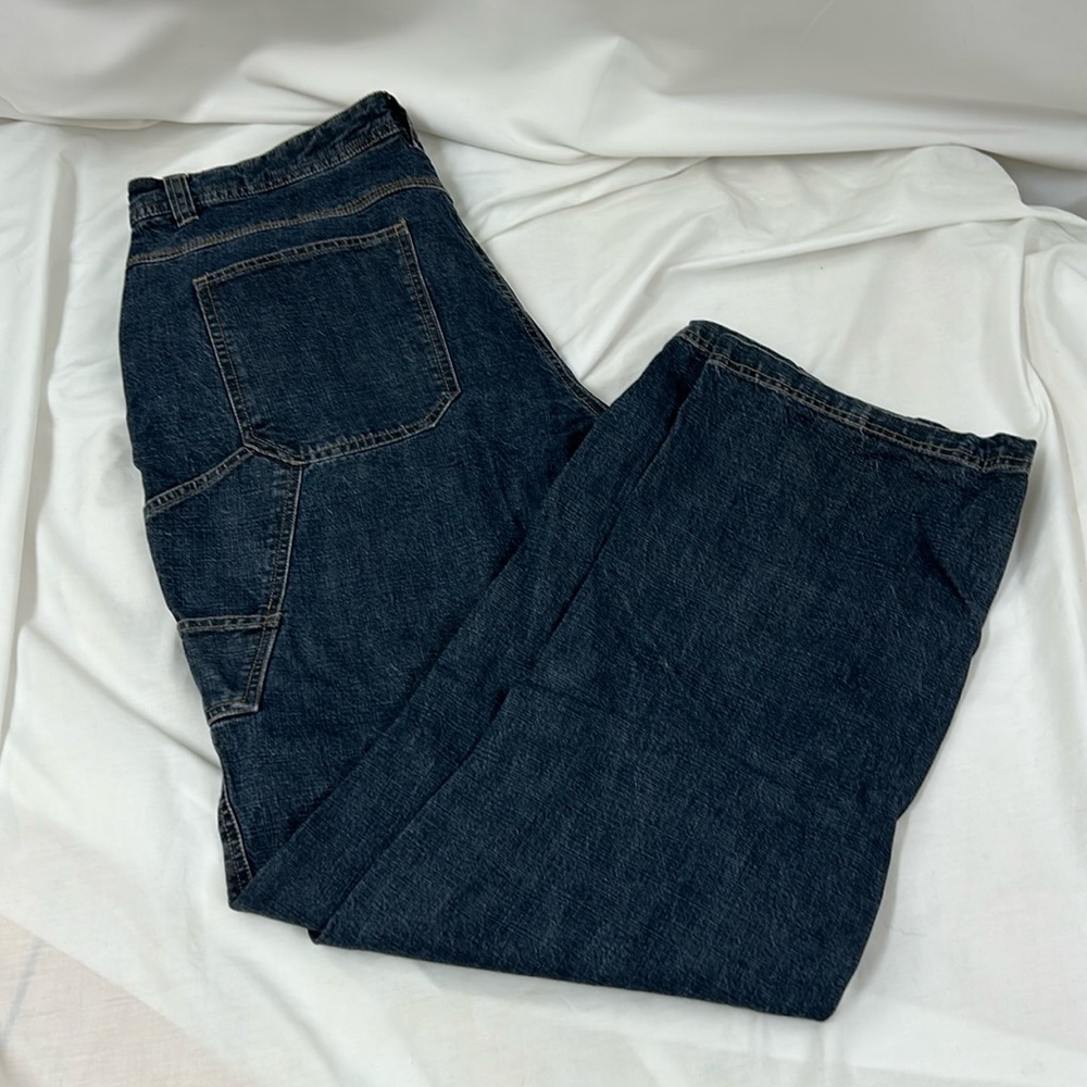 Columbia Straight Leg Dark Denim Jeans Size 14